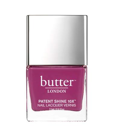 butter LONDON Patent Shine 10X Nail Lacquer, Gel-Like Finish, Chip-Resistant Formula, 10-Free Formula, Cruelty-Free, Polymer Technology Bonkers