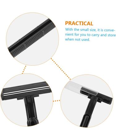 Fomiyes 10Pcs Ergonomic Hair Removal Scraper & Trimmer for Men - Multi-Purpose Body Hair Cutter & Epilator Tool - Buy Online on GoSupps.com