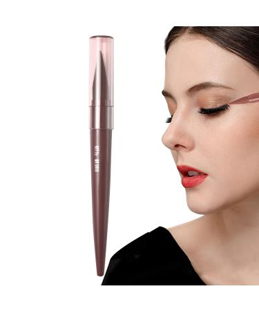 Gel Eyeliner Waterproof - Quick Drying Natural Eye Liner Gel Long Wear Pigmented Eyeliner Smudge-Proof Matte Makeup Eyeliner for Dating Dating Hersil Brown