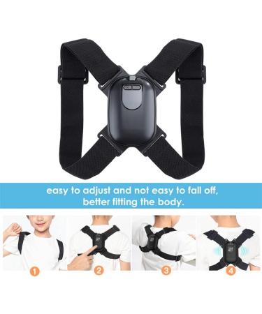 n/a Smart Posture Corrector Strap Adjustable Corrector Back Waist Support Spine Brace Belt Postural Trainer - Buy Online on GoSupps.com