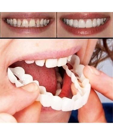 3 Pairs Cosmetic Fake Teeth - Temporary Braces & Tooth Whitening for Men & Women | International Shipping - Buy Online on GoSupps.com