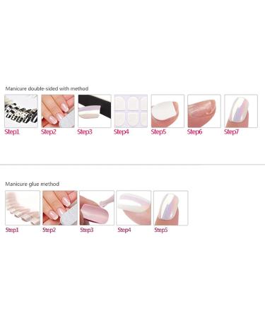 Women Fake Nail 5 Different Sizes Stylish False Nail Easy To Trim Exquisite for Girlfriends for Costume Ball - Buy Online on GoSupps.com