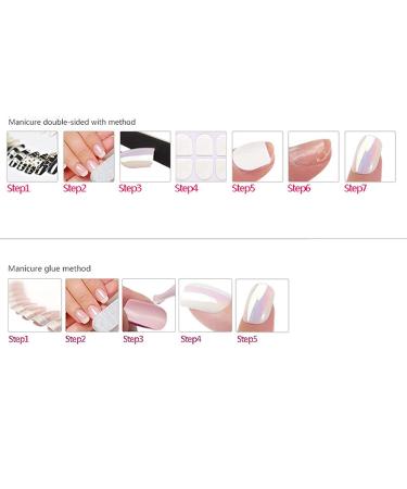 Buy 24 Pcs Artificial Toenails - Full Cover Fake Nails for Women & Girls | Perfect for Parties Weddings & Events - Buy Online on GoSupps.com