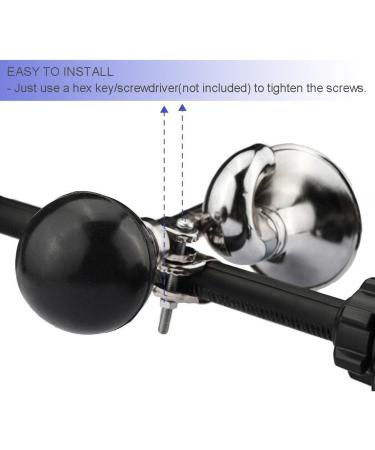 G Ganen Bugle Horn: Chrome Plated Vintage Metal Snail Air Loudspeaker for Bikes & Vehicles - Buy Online on GoSupps.com