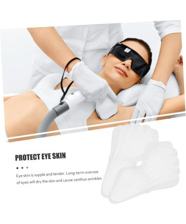minkissy 30 Sheets Eye Mask Wrinkle Patches Eye Covers for Facials Reusable Eye Pads Moisturizing Eye Pads Anti Care Supply Dry Eyes Stye Nursing Supplies Non-woven Fabric White Household - Buy Online on GoSupps.com