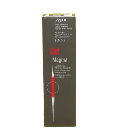 WELLA Magma By Blondor/73 Golden Brown Care/Masks 120 g