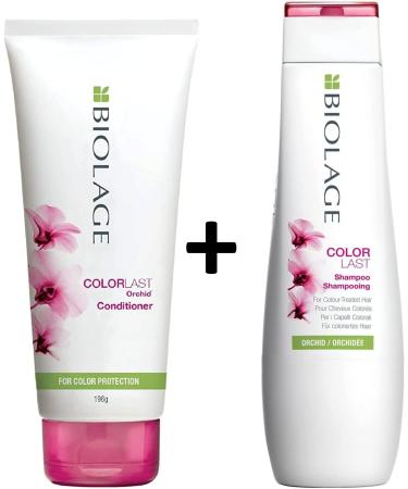  Matrix Matrix Biolage ColorLast Sulfate Free Conditioner 196g & Shampoo 200ml for Colored Hair Deep Conditioning Hair Treatment Color Protection with Orchid Extract 2 Pack - Buy Online on GoSupps.com