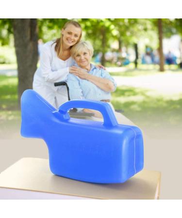 ONEDONE Female Urinals 1000mL - Portable Urinal for Women - 2Pack (Blue) - Ideal for Home, Hospital, Camp, Truck, Car Travel - Pee Bottle - Buy Online on GoSupps.com