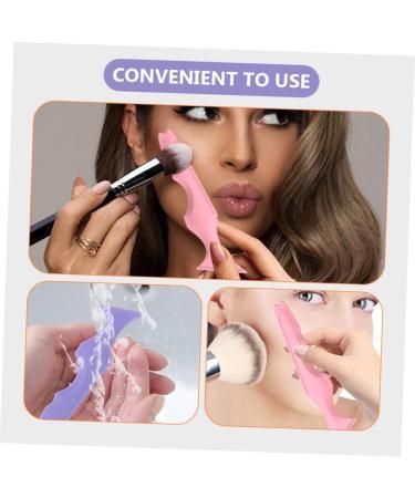 Beavorty 6 Pcs Silicone Beauty Ruler Silicone Molds Mascara Guard Multi-function Eyeliner Stencil Make up 1 count (Pack of 1) Assorted Colorx3pcs - Buy Online on GoSupps.com