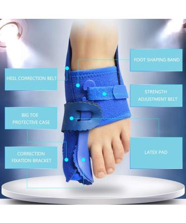 Toe Straightener & Corrector Splint for Woman and Man - Adjustable 24h Day Night Protector for Valgus Joint - Easy Wear in Shoes - ENPAP Toes Elastic - Right and Left - Buy Online on GoSupps.com