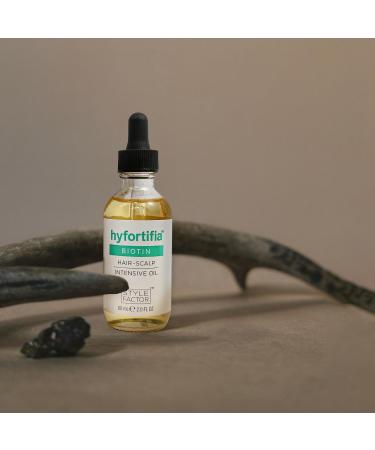Style Factor Hyfortifia Biotin Shampoo & Conditioner Treatment | Shine Strengthen & Nourish Hair | Made in USA (Hair Scalp Intensive Oil 2 Oz) - Buy Now - Buy Online on GoSupps.com