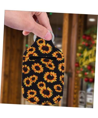 4 Pcs Healvian Liquid Bottle Cover Keychain Set for Travel - Ideal for Lipstick, Hand Soap, Lotion, Hand Wash - Portable and Convenient Holder Bags - Buy Online on GoSupps.com