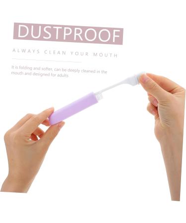 Mobestech 10 PTH Collapsible Travel Toothbrush - Foldable & Portable Travel Accessory for Adults | Ideal for Travel Trips - Buy Online on GoSupps.com