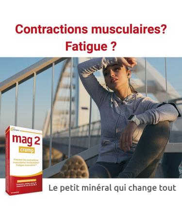 Mag 2 Cramp - Marine Magnesium Prevents Involuntary Muscle Contractions Muscle Fatigue 1 Month Treatment 30 Units (Pack of 2) - Buy Online on GoSupps.com
