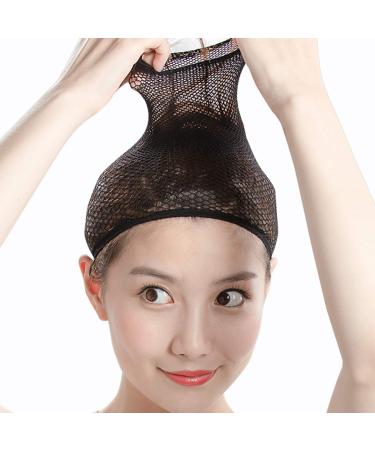 Jinlaili Wig Cap - Breathable Mesh Network for Unisex | Open End Elastic Wig Caps in 3 Skin Tones & Black | Perfect for Everyday & Carnival - Buy Online on GoSupps.com