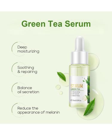 Green Tea Skincare Set for Women - Complete Facial Care Routine Kit - Buy Online on GoSupps.com