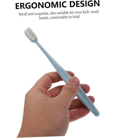 Gleavi 4-Pack Soft Child Toothbrushes - Medium Bristles for Kids & Pregnant Women - Portable Dental Care - Buy Online on GoSupps.com