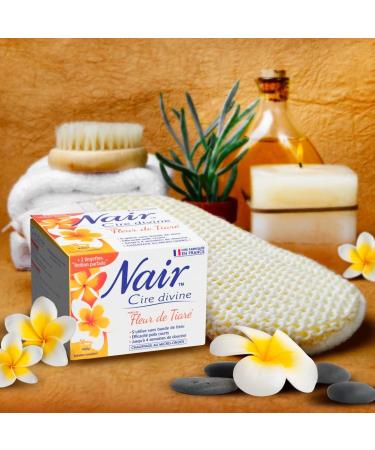 Nair Divine Wax with Tiar Flower - Long-Lasting Professional Hair Removal for Short Hair - 400g International Shipping - Buy Online on GoSupps.com