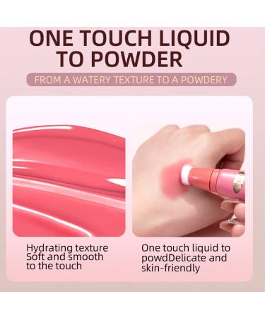 Pakivs 3 Colors Blush Beauty Wand - Long-Wearing Cream Liquid Blush - Buy Online on GoSupps.com