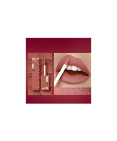 Matte Liquid Lipstick Matte Velvet Lip Gloss High Pigmented Lip Stain Tint Makeup Long Lasting Waterproof Non-Stick Cup Not Fade Lip Blam Lip Makeup Gift for Women (02)