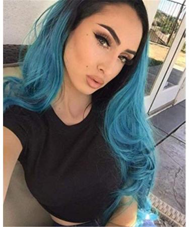 BGHJUE Long Curly Gradient Dyed Chemical Fiber Wigs - Shop Internationally for Premium Quality Hair Sets - Buy Online on GoSupps.com