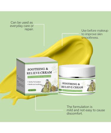 Cr me apaisante et apaisante hydratante rafra chissante naturelle pour apaiser et prot ger la peau irrit e avec du ch vrefeuille et de la menthe poivr e soulage en douceur les d mangeaisons (1pcs) - Buy Online on GoSupps.com