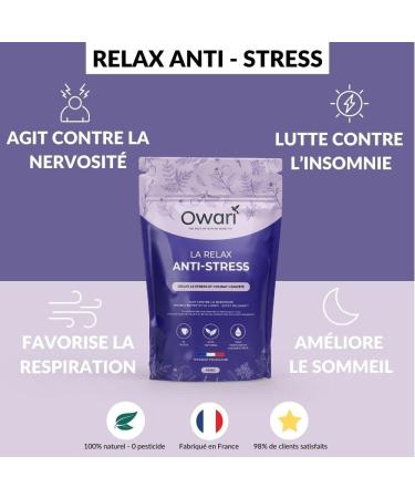  SLIMTEA Owari La Relax Anti-stress Fights Anxiety Reduces Stress Works against Nervousness Relaxing Effect Loose Tea 100 g 100% Natural Drink - Buy Online on GoSupps.com