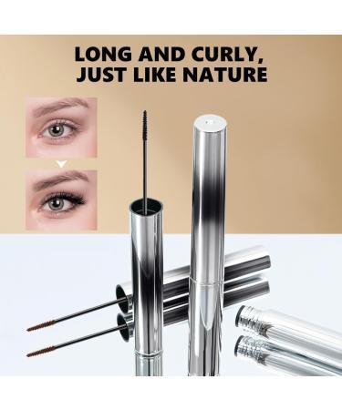 3D Curling Metal Mascara - Waterproof - Hairless - Washable and Extra Fine - No Clumping (Black) (Black) - Buy Online on GoSupps.com