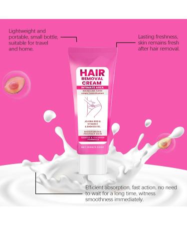 Cr me d' pilation capillaire pour femme formule d' pilation hydratante douce au visage 1 38 x 6 42 inches sous les bras les jambes le corps et les zones intimes d capant capillaire sans douleur - Buy Online on GoSupps.com