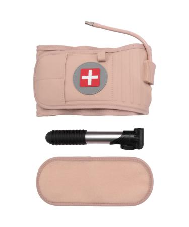 Vockfey back decompression belts lumbar support back waist bandage spinal traction extender for 29-49 waist great gift