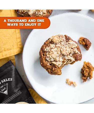 Premium Quality Blanched Hazelnut Flour 2 lbs - Vegan & Keto Friendly Turkish Baking Substitute by Presto Sales LLC - Buy Online on GoSupps.com