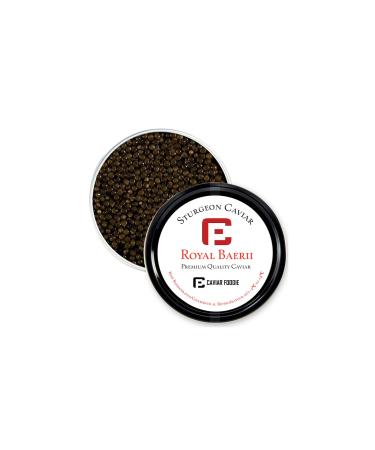 Royal Baerii Sturgeon Caviar - Italian Black Caviar (50g)