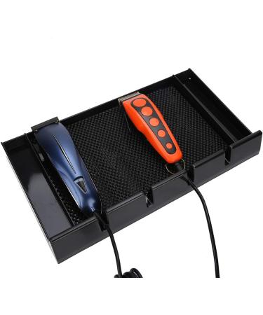 Electric Hair Clipper Storage Box Non Slip Pad Wire Grooves for Durable Wire Convenient Hairdressing Tool Organization - Buy Online on GoSupps.com
