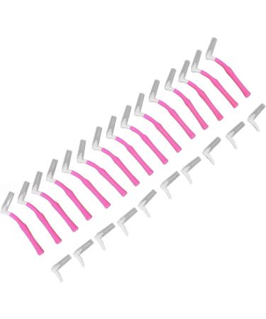 Small L-Shaped Interdental Brush - Push-Pull Oral Care & Tooth Whitening 25 Pink Cleaning Brushes - Buy Online on GoSupps.com
