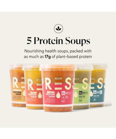PRESS Healthfoods Protein Soup Bundle Protein Soup 500 ml (Pack of 5) - Buy Online on GoSupps.com
