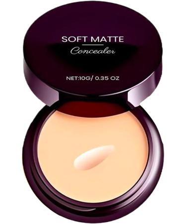 Anti-Cernes Soft Matte Haute Couvrance | Cr me Correctrice Matifiante Anti-Brillance Soin Longue Tenue 10G L ger pour Voyage v nement Quotidien Ext rieur Couleur naturelle - Buy Online on GoSupps.com