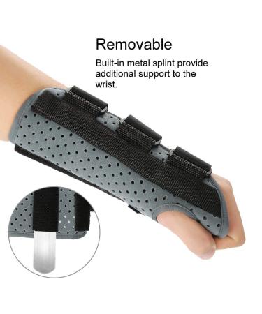 Wrist Brace & Support for Pain Relief - Lightweight Black Carpal Tunnel Solution (Left M - Buy Online on GoSupps.com