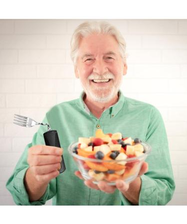 Divono Flexible Spoon & Fork Set - Ideal Aids for Parkinson's Arthritis Elderly & Disabled - Enhance Independence in Self-Nutrition - Buy Online on GoSupps.com