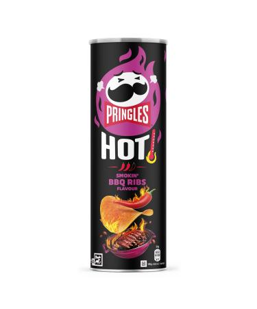 Pringles Hot Smokin BBQ Ribs Saveur 160 g