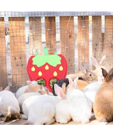 Rabbit Hay Feeder Bag Rabbit Hay Holder Small Animals Hay Feeder Bag Hanging Feeding Storage Guinea Pig Hay Feeder Bag Rabbit Feeder Fabric Bag for Bunny Hamster Guinea Pig - Buy Online on GoSupps.com