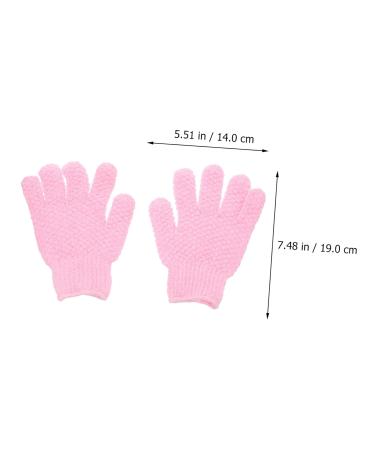 Housoutil 4 Pairs Bath Scrub Gloves - Dead Skin Removal & Body Scrubber Mitts for Effective Cleaning & Exfoliation | International Shipping Available - Buy Online on GoSupps.com