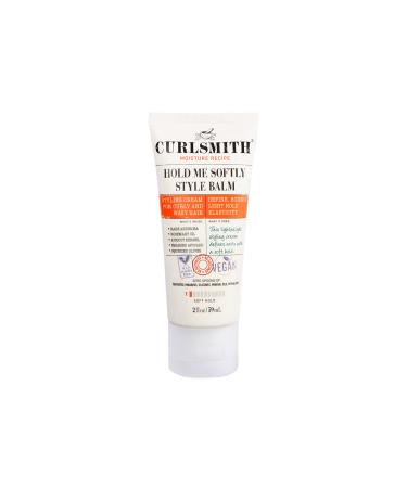 CURLSMITH - Hold Me Softly Style Balm - Vegan Soft Hold Styling Cream for Wavy and Curly Hair  Natural Look (2oz) 2 Fl Oz (Pack of 1)