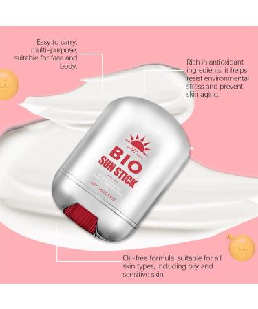 Sun Stick Spf50 | Moisturizing Sunscreen Stick | Advanced Sunscreen Stick | Portable Face Sunscreen Stick Sun Stick for All Skin Types Spf50 Sunscreen Stick Moisturizing Sun Protection Stick - Buy Online on GoSupps.com