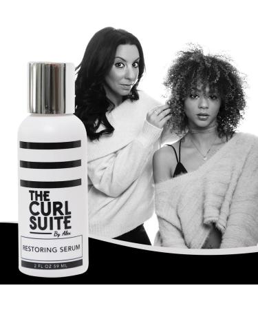 Curly Hair Serum for Frizzy Damaged Hair - Cocoa & Buriti Extract - Hair Growth Solution for Women Men & Kids (2 Fl Oz - Buy Online on GoSupps.com