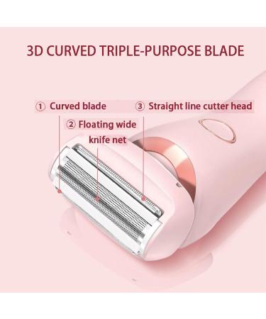 Generic Dusk Razor for Women Silk Glide Pro Shaver Electric Razor for Women Waterproof Shaver for Women (Pink) - Buy Online on GoSupps.com