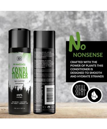 NO NONSENSE Conditioner - EWG VERIFIED - Organic - Sulfate and Paraben Free. All Natural | Cruelty Free | Vegan | CertClean Certified - Buy Online on GoSupps.com
