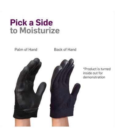 NatraCure Black Gel Moisturizing Gloves - Buy Online on GoSupps.com