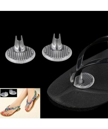5 Pairs Transparent Thong Sandal Toe Guards - Removable Cushions for Sandal Flip-Flop - Toe Protectors - Buy Online on GoSupps.com
