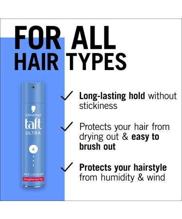 Schwarzkopf Taft Ultra Hair Lacquer Spray - Buy Online on GoSupps.com