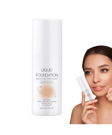Moisturizing Foundation Makeup Moisturizing Full Coverage Foundation Lightweight Facial Makeup Long Lasting Wear Full Coverage Formula 30 Ml For All Skin Types White refer to the description - Buy Online on GoSupps.com